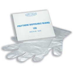 Disposable Gloves Polythene Ref P00969 [Pack 100]